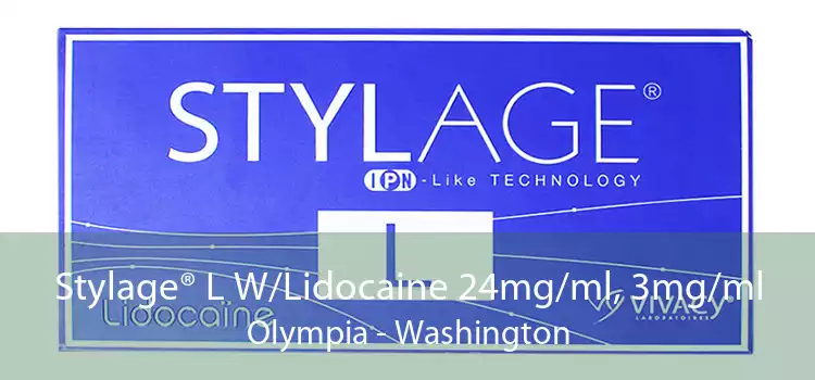 Stylage® L W/Lidocaine 24mg/ml, 3mg/ml Olympia - Washington