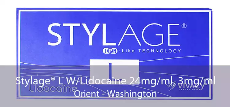 Stylage® L W/Lidocaine 24mg/ml, 3mg/ml Orient - Washington