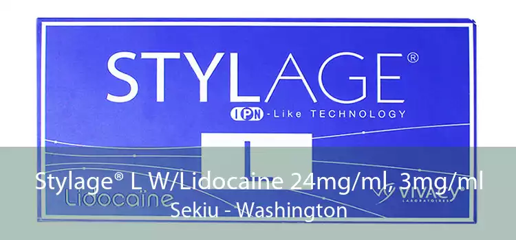 Stylage® L W/Lidocaine 24mg/ml, 3mg/ml Sekiu - Washington
