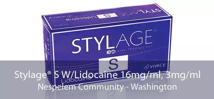 Stylage® S W/Lidocaine 16mg/ml, 3mg/ml Nespelem Community - Washington