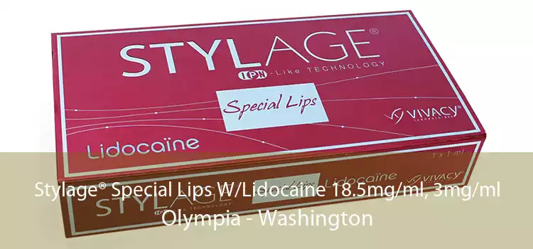 Stylage® Special Lips W/Lidocaine 18.5mg/ml, 3mg/ml Olympia - Washington