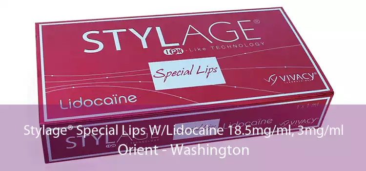 Stylage® Special Lips W/Lidocaine 18.5mg/ml, 3mg/ml Orient - Washington