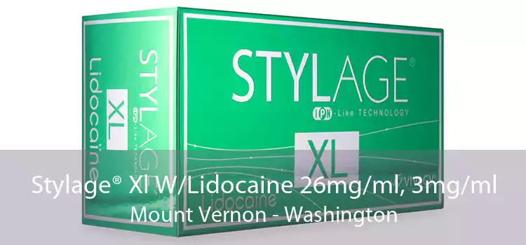 Stylage® Xl W/Lidocaine 26mg/ml, 3mg/ml Mount Vernon - Washington