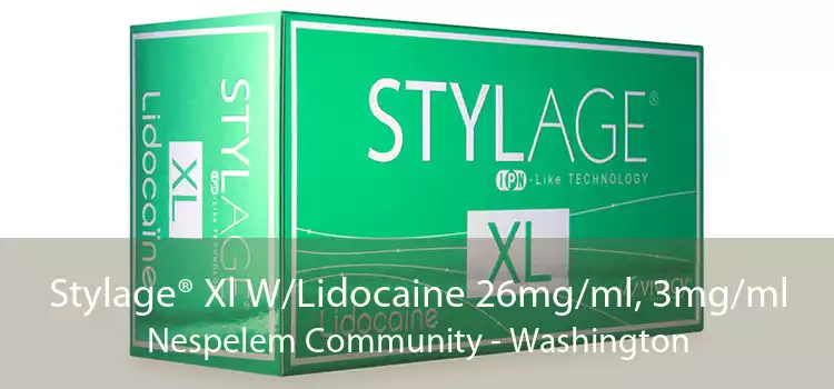 Stylage® Xl W/Lidocaine 26mg/ml, 3mg/ml Nespelem Community - Washington